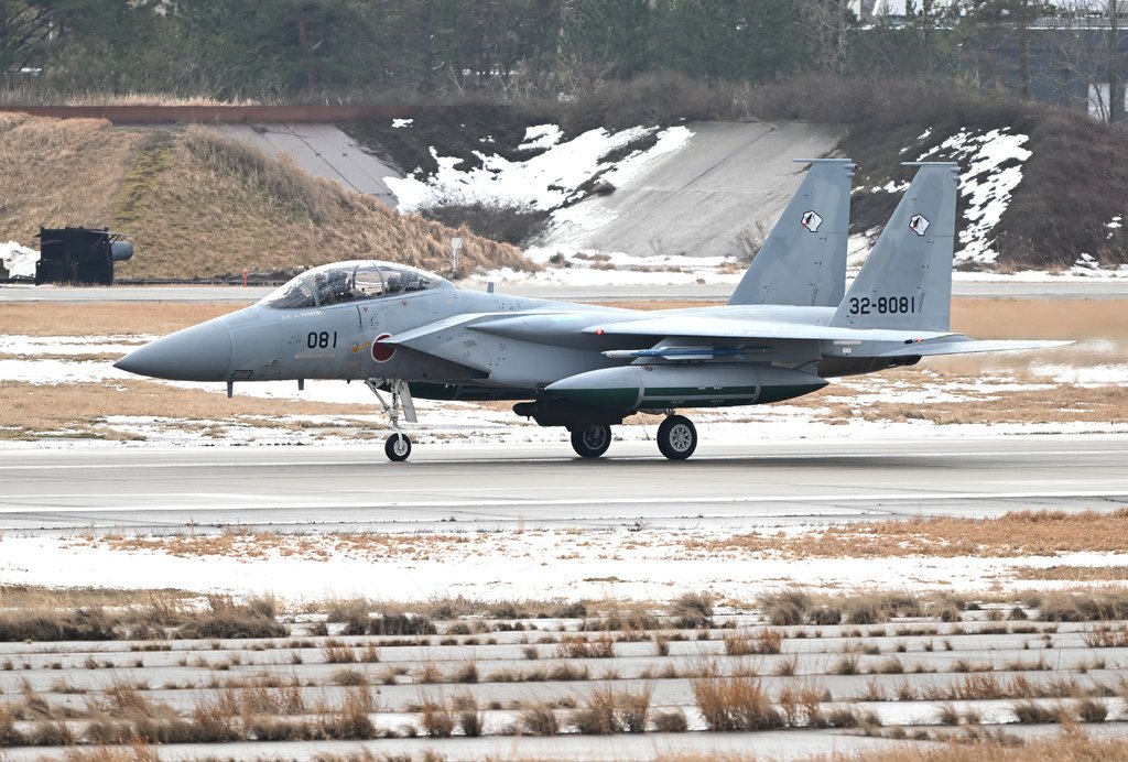Komatsu Airbase、雪季初訪小松基地