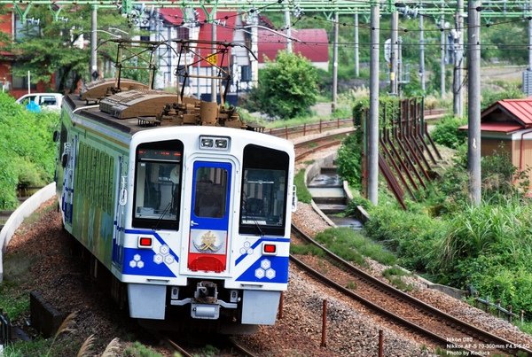 北越急行電車@上越ski站南_1(2)_20090910.jpg