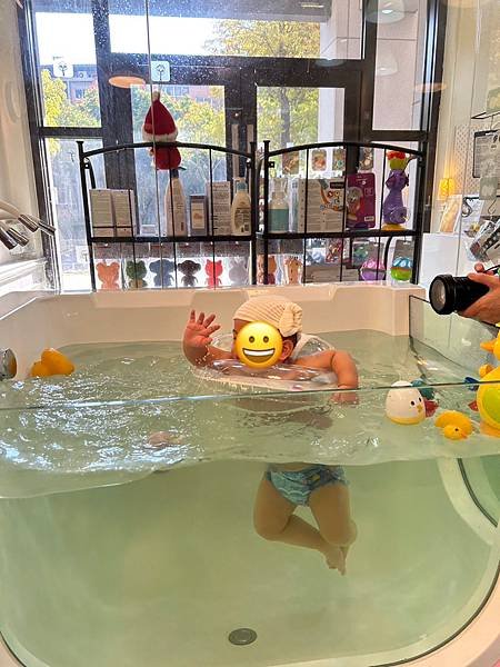 ［寶寶游泳］游學寶寶 Baby SPA 新竹館/寶寶獨立親子