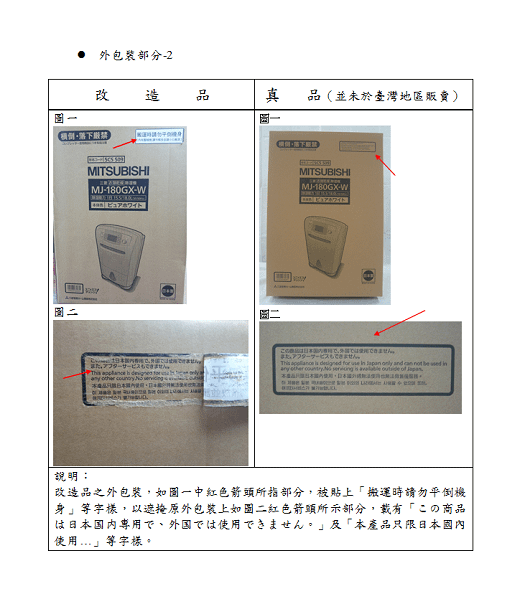 三菱正與仿的判別01