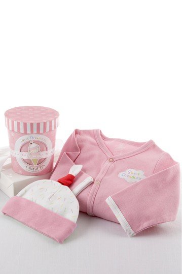 Sweet Dreamzzz A Pint of PJs Sleep-Time Two-Piece Gift Set - Strawberry 