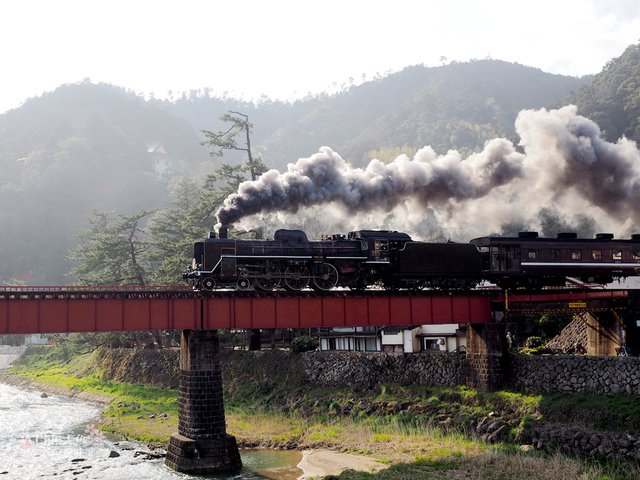 島根山口-津和野SL山口號 (135).JPG - 山口縣。SLやまぐち号