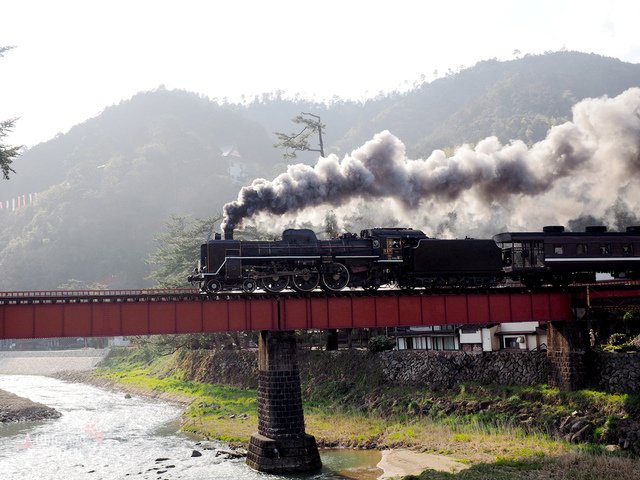 島根山口-津和野SL山口號 (136).JPG - 山口縣。SLやまぐち号