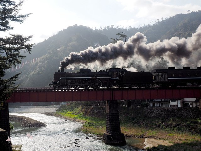 島根山口-津和野SL山口號 (138).JPG - 山口縣。SLやまぐち号