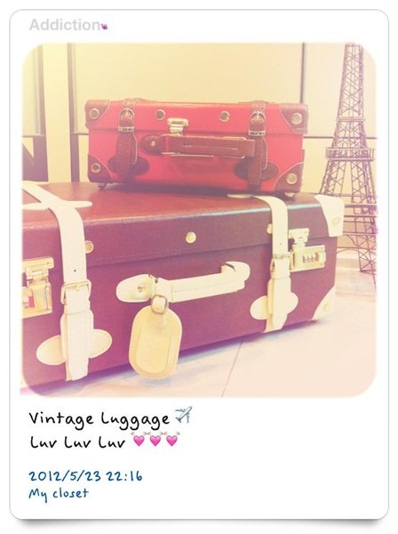 vintage luggage