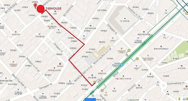 飯店地圖