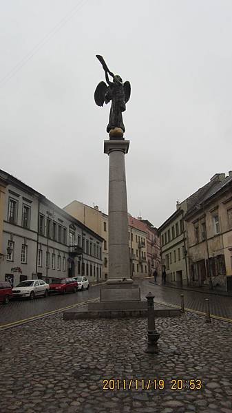 The Angel of Užupis雕像