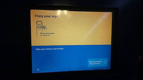 106-11-4阿姆斯特丹-Schiphol airport到Amsterdam火車票