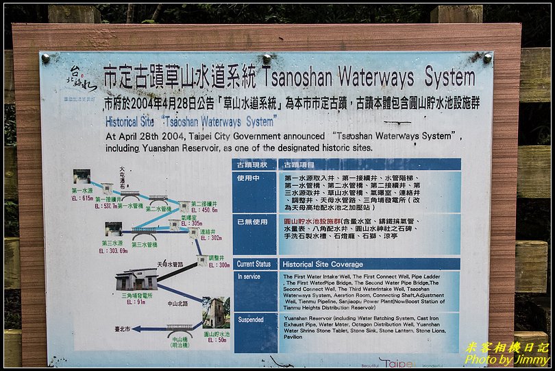 圓山水神社‧草山水道系統的歷史遺跡