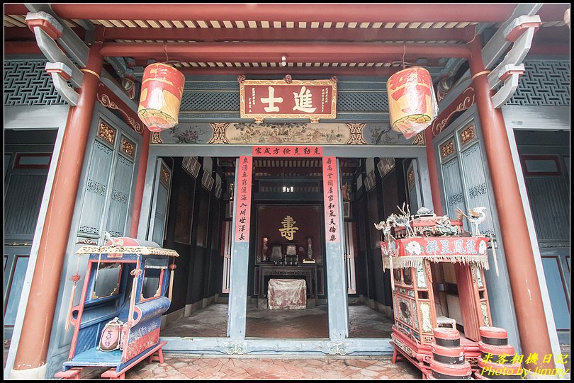 街屋店面內套四合院的特殊建築‧鹿港丁家古厝