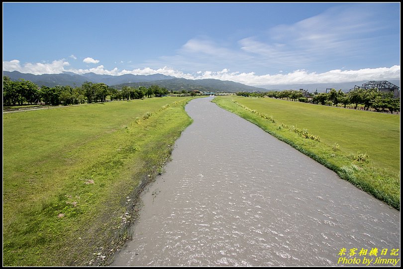 河道分家奇景‧安農溪分洪堰