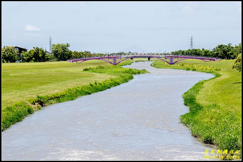 河道分家奇景‧安農溪分洪堰