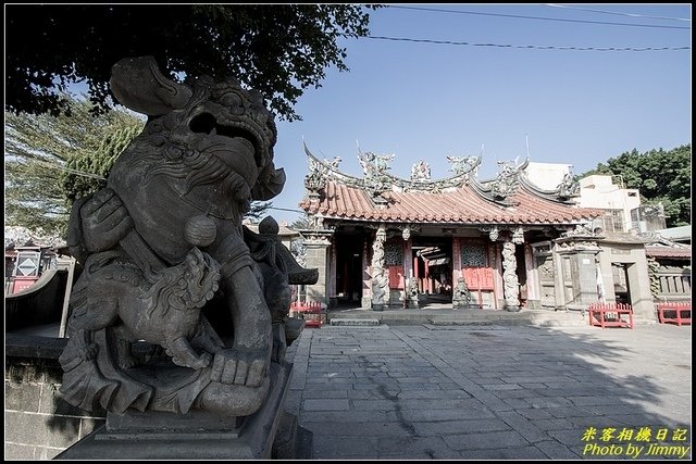 全台最美麗白色山牆‧新港水仙宮