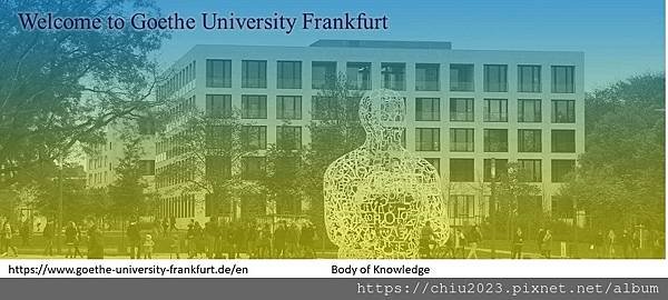 歌德大學的雕塑：Body of Knowledge
