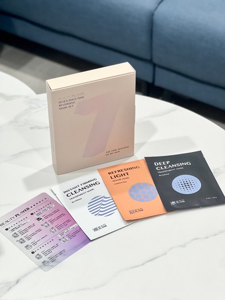 肌膚急救法寶！【Beauty Player的面膜逆時光煥膚七