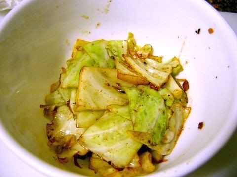 炒cabbage