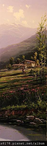 Fermin Colomer_ART2014_Last snow_Oil_33x100cm_2013.jpg