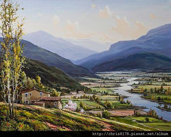 Fermin Colomer_ART2014_The valley_Oil_81x65cm_2014.JPG