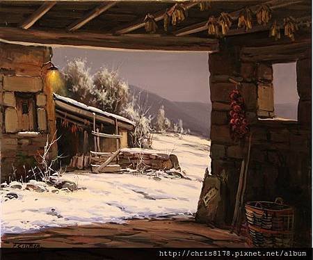 Fermin Colomer_ART2014_Winter from the corral_65x54cm_2012.jpg