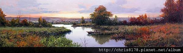 10626_Miguel Peidro_ART2016_6_The River_100x30cm_Oil on canvas_2015.jpg