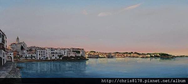 10878_Toni Cassany_ART2016_2_Cadaqués Llum de capvespre_100x45cm_Oil on pannel_2015.jpg