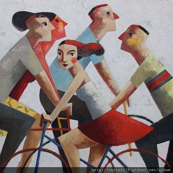 11457_Didier Lourenço_ 20181145705_一起來 Let´s go_油畫 oil on canvas_100x100cm_sm_2018.JPG