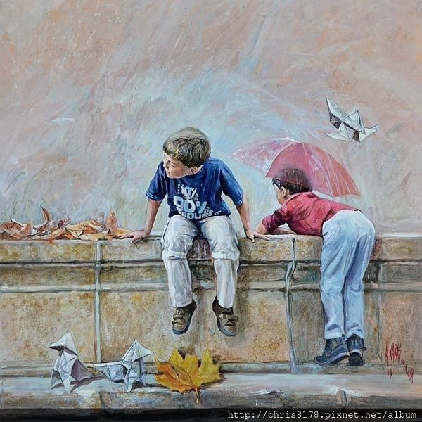 11454_Antonio Varas de la Rosa_20181145408_童心_Niños_油畫 oil on panel_62x62cm_sm_2017.JPG