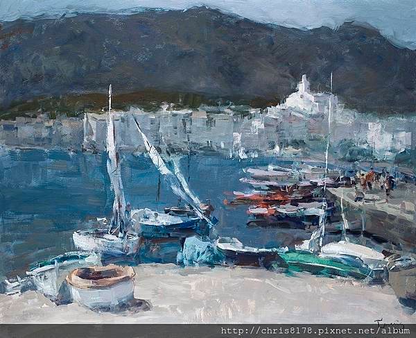 11467_Josep Cruañas_20181146701_卡達克斯 Cadaques_油畫 oil on canvas_ 100x81cm_sm_2016.jpg