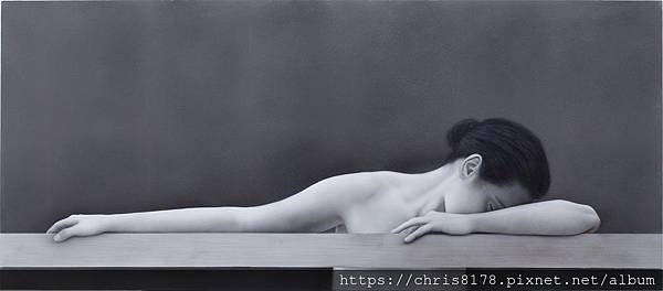 2019-11582_02_璜安·可希歐 Juan Cossío_女體I Nude I_複合媒材+鋁板 Mixed mediums on Aluminium_110x48cm_25號_sm_2016.jpg