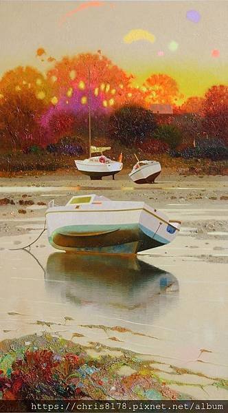 2019-11471-07_佩德羅·羅爾丹 Pedro Roldan_絢麗之島 Rojos en la Isla_油畫 oil on panel_40x70sm_15號_sm_2018.jpg