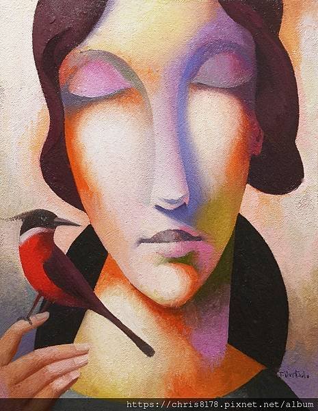 20201146009_鳥語 I_Birdland I_油畫_Oil on canvas_27x35cm_5F_人物_法比奧·歐羅他多_Fabio Hurtado_西班牙_2020.jpg