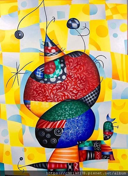 20211185607_關於米羅_Sobre Miro_油畫_Oil on canvas_89x116cm_50F_抽象_卡洛琳娜·瓜德里耶洛_Carolina Cuadrillero_西班牙_2019.jpg