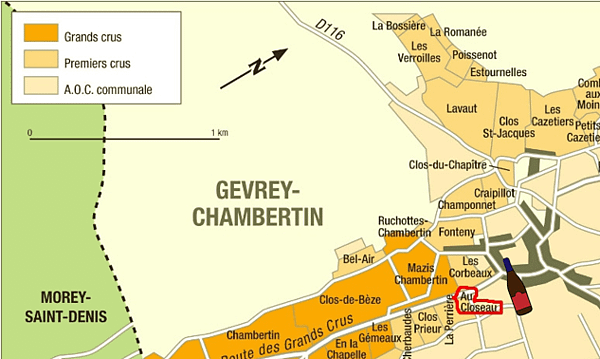 [勃根地地塊說]Gevrey Chambertin-Au C