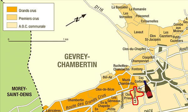 [勃根地地塊說]Gevrey Chambertin-La P