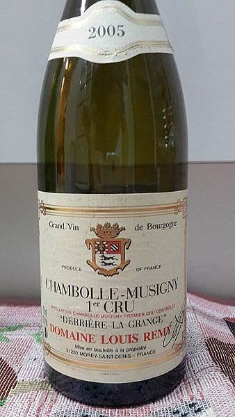 [勃根地地塊說]Chambolle Musigny-Derr