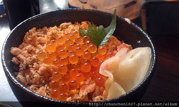 熟鮭魚親子丼