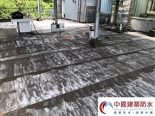 屋頂免打除防水施工/耐候型壓克力防水工法-台北市/南港區/李