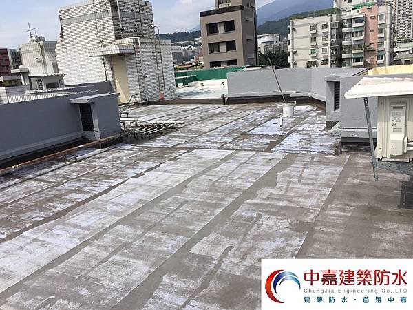 屋頂免打除防水施工/耐候型壓克力防水工法-台北市/大同區/王