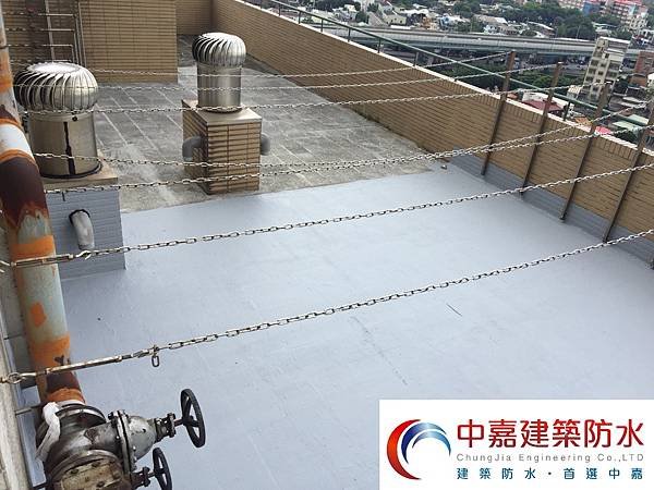 屋頂免打除防水施工/耐候型壓克力防水工法-台北市/大安區/高