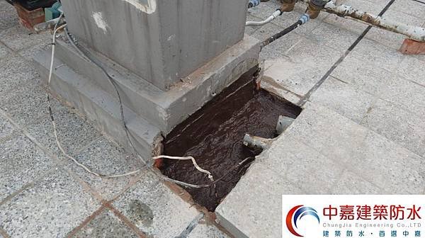 建築物漏水整修工程/屋頂局部防水修復/PU聚氨酯防水工法(南