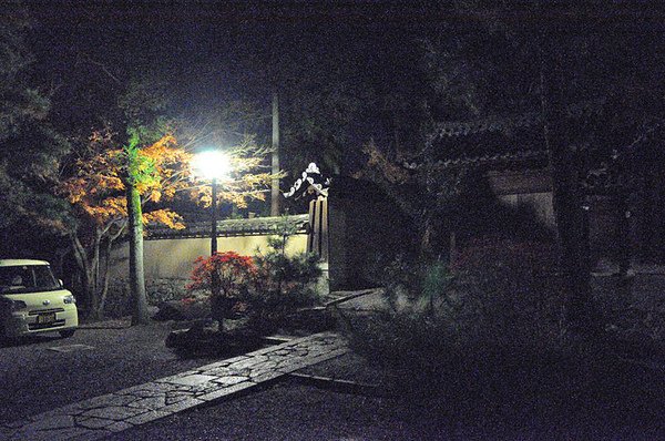 夜間的大德寺