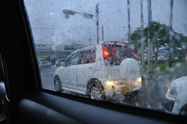 下大雨啦~