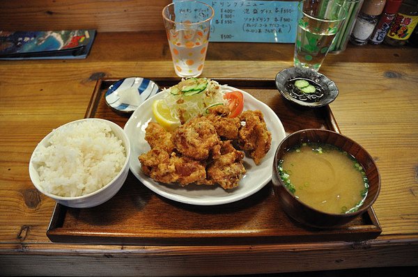 半獸人的炸雞柳定食!!