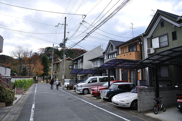 往深泥池路上