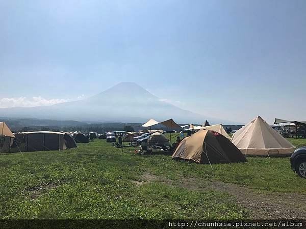 【日本露營富士山營區篇】本栖湖營區ふもとっぱら～日幣1000