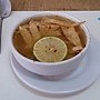 sopa de lima 墨幣$44 Yucatan 料理有名的檸檬草雞湯