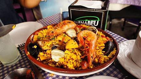 西班牙海鮮飯Paella $180