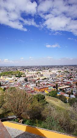 Santuario de nuestra señora de los Remedios教堂旁的風景