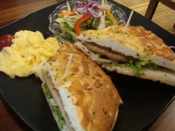美式富卡香烤里肌套餐