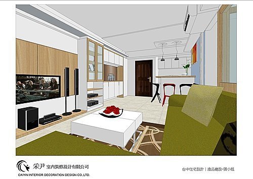 裝潢設計 室內設計 天花板裝潢 系統櫃設計